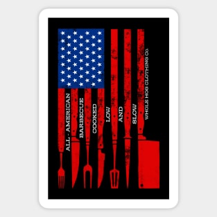 American BBQ Sticker